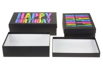 Zestaw 3 pudełek ozdobnych - ADAR