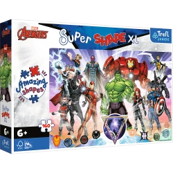Puzzle 160 XL Super Shape Odwaga Avengersów 50023 - Trefl PAP