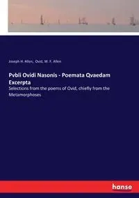 Pvbli Ovidi Nasonis - Poemata Qvaedam Excerpta - Ovid