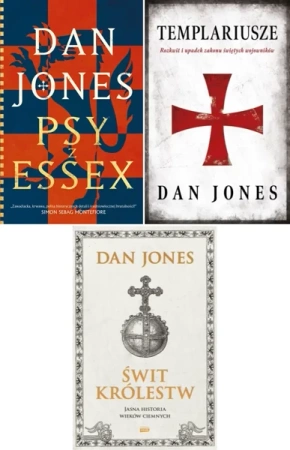 Psy z Essex + Świt królestw + Templariusze PAK 3 - Dan Jones