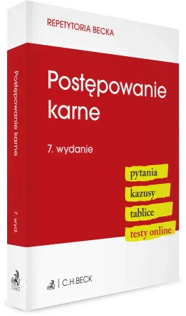 Postępowanie karne. Pytania. Kazusy. Tablice... - praca zbiorowa