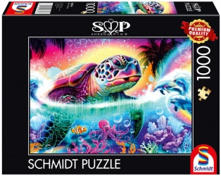 Puzzle PQ 1000 Żółw - Schmidt