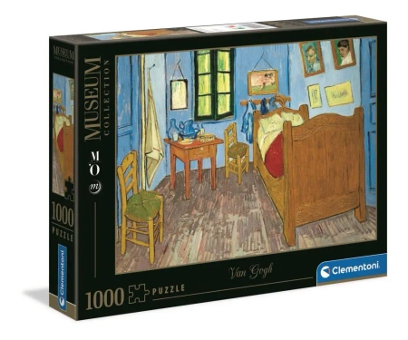 Puzzle 1000 Pokój Van Gogha w Arles sypialnia 39616 - Clementoni