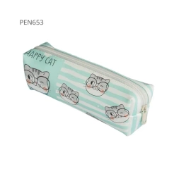 Piórnik jednokomorowy okrągły Kotki - Pajacyk