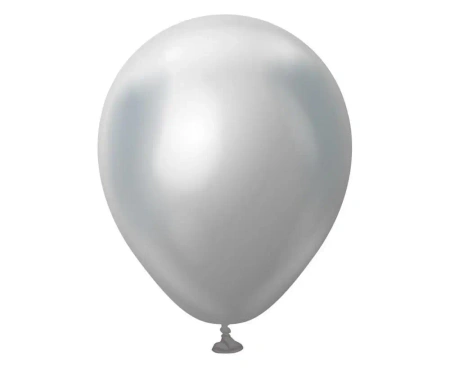Balony Mirror Silver 100 szt - Godan