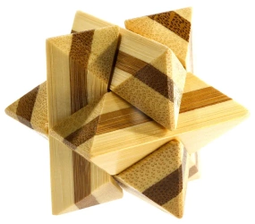 Łamigłówka 3D Bamboo Superstar poziom 2/4 - EUREKA 3D