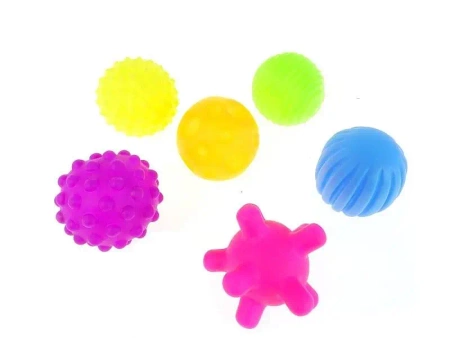 Piłeczki sensoryczne 6szt - ADAR