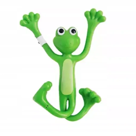 Żaba wyginana 13cm antystresowa BE168/DB