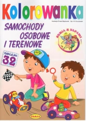 Kolorowanka. Samochody osobowe i terenowe - praca zbiorowa
