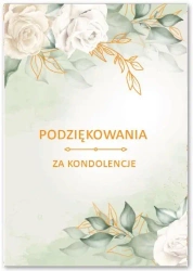 Karnet Podziękowania za kondolencje - Trend