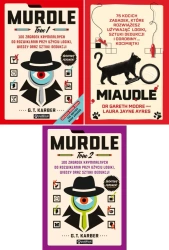 3W1 MURDLE TOM 1 + TOM 2 + MIAUDLE 75 KOCICH ZAGADEK KRYMINALNYCH - Karber G.T.