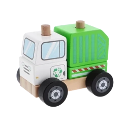 Zabawka drewniana Garbage truck 61764 - Trefl PAP
