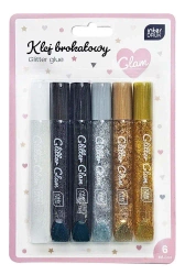 Klej Brok 10,5ml 6 kolorów Glam Int B/c
