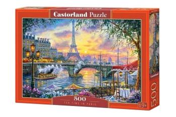 Puzzle 500 Tea Time in Paris CASTOR - Castorland