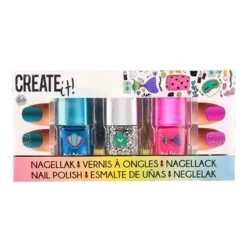 Lakier do paznokci Mermaid 3 szt. CREATE IT! - Canenco