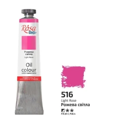 Farba olejna light rose 516 45ml - Rosa