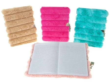 Notes A5 w okładce pluszowej MIX - ADAR