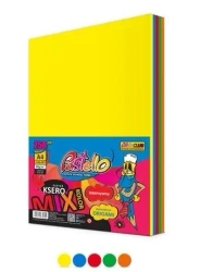 Papier ksero A4 80g 5 kolorów 250 arkuszy - Alfa Pastello