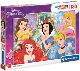 Puzzle 180 Super Kolor Princess - Clementoni