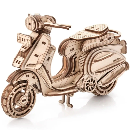 Puzzle drewniane 3D - Skuter Sting - Little Story