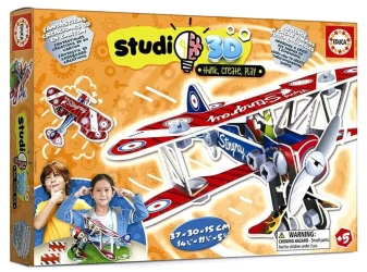 Model 3D Pojazdy Samolot 111506 - Educa