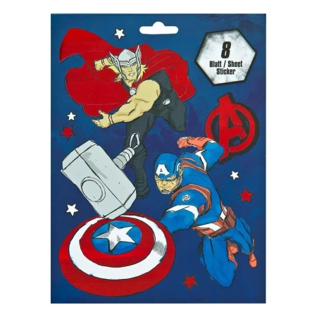 Zestaw naklejek Avengers ok. 340szt - Cass film