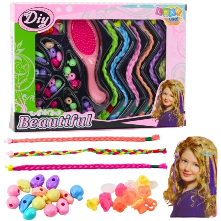 Zestaw pięknośći kolorowe DIY - Leantoys