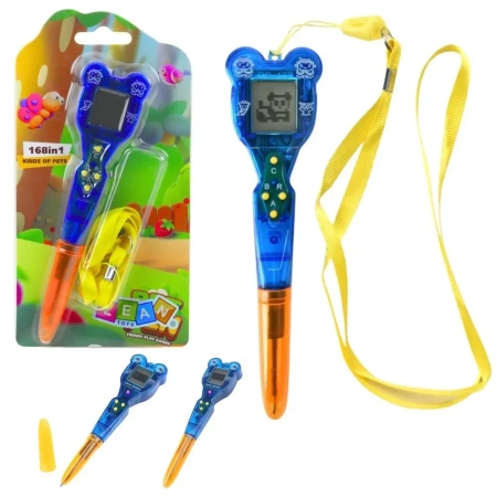 Gra elektroniczna z długopisem 168w1 - Leantoys