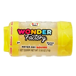 Wonder Factory Never Dry Dough Singles - Yellow - MGA