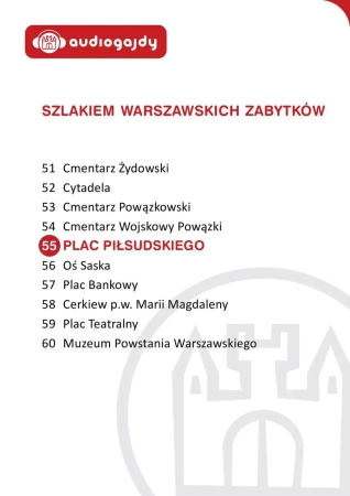 audiobook Plac Piłsudskiego. Szlakiem warszawskich zabytków - Ewa Chęć
