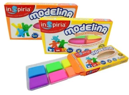 Modelina fluo 6 kolorów - Schemat