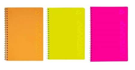 Kołozeszyt B5/80K linia Fluo ASTRA - ASTRA papiernicze