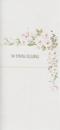 Karnet Ślub DL S62 - W dniu ślubu - MAK