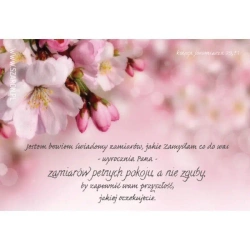 Magnes na lodówkę - Jestem Bowiem świadomy Jabłoń - Szaron