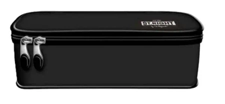 Piórnik saszetka z wewnętrzną klapką St.Black Vint - ST-MAJEWSKI