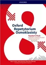 Oxford Repetytorium Ósmoklasisty Teacher's Pack Podręcznik z rozwiązaniami zadan i płytami audio CD - Atena Juszko, Jenny Quintana, Weronika Salandyk