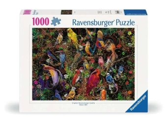 Puzzle 1000 Sztuka ptaków - Ravensburger