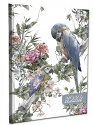 Kalendarz 2026 A5 tygodniowy notatka Papugi Boho - EV-Corp