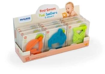 Kolorowe Gryzaki dla dzieci - 12 sztuk