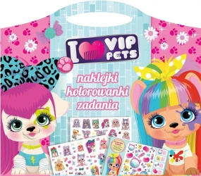 I love my VIP Pets. Naklejki, kolorowanki, zadania - praca zbiorowa