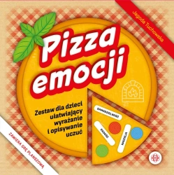 Pizza emocji zestaw dla dzieci ułatwiający wyrażanie i opisywanie uczuć - Jagoda Tuchowska