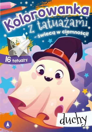 Kolorowanka z tatuażami. Duchy - praca zbiorowa