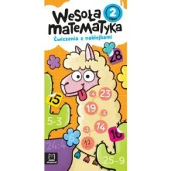 Wesoła matematyka. Ćwiczenia z naklejkami. Klasa 2 - Agata Kaczyńska