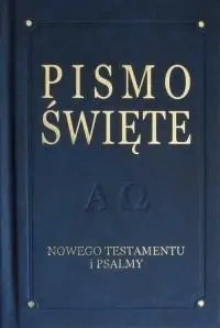 Pismo Święte NT i psalmy - De Luxe, granat - praca zbiorowa