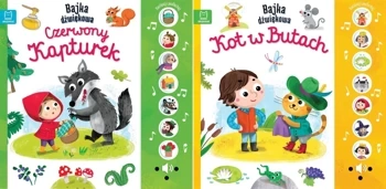 Pakiet Bajki dźwiękowe Czerwony Kapturek + Kot w Butach - Anna Podgórska