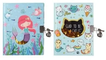 Pamiętnik z kłódką MIX - MP Main Paper