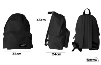 Plecak Sampack czarny - MP Main Paper