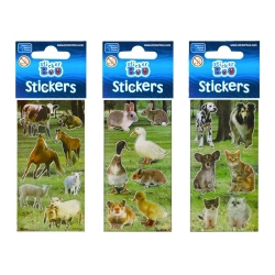 Naklejki Sticker BOO silver Zwierzęta mix