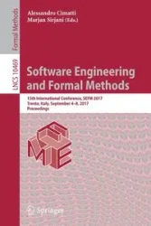 Software Engineering and Formal Methods - Cimatti Alessandro