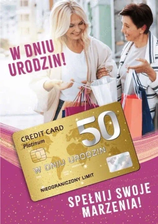 Karnet Urodziny 50 - Armin Style